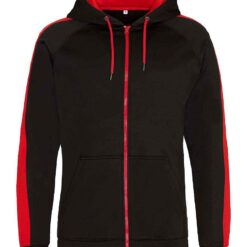 AWDis Contrast Sports Polyester Zoodie