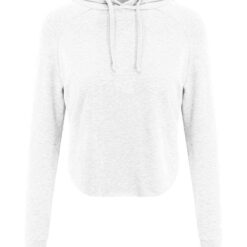 AWDis Ladies Cool Cross Back Cropped Hoodie