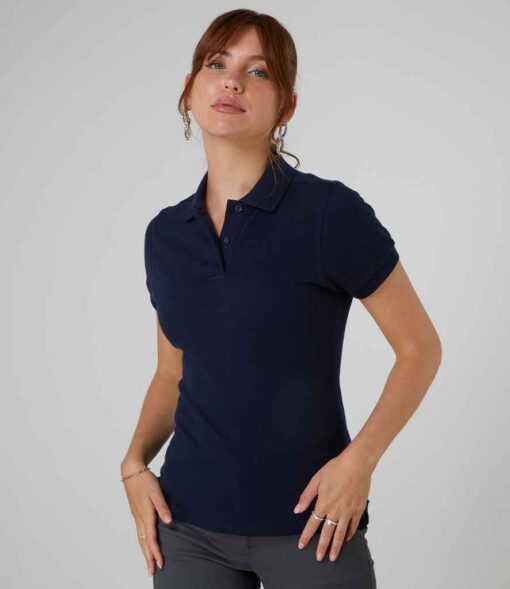 AWDis Ladies Stretch Piqué Polo Shirt