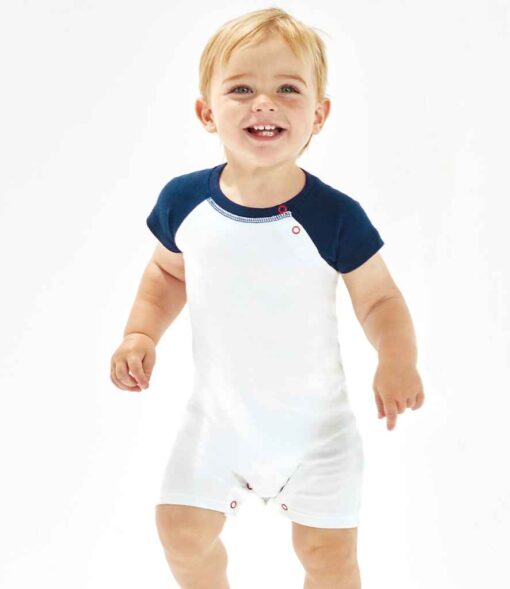 BabyBugz Baby Baseball Playsuit