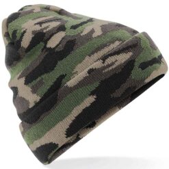 Beechfield Camo Cuffed Beanie