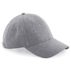 Beechfield Melton Wool 6 Panel Cap
