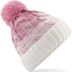 Beechfield Ombré Pom Pom Beanie