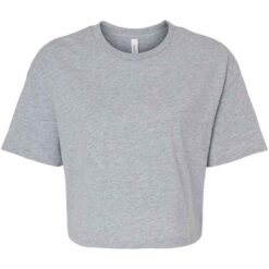 Bella Ladies Jersey Cropped T-Shirt