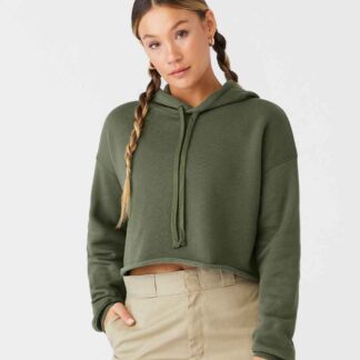 Bella Ladies Tri-Blend Sponge Fleece Wide Neck Sweatshirt