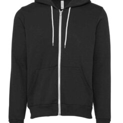 Canvas Unisex Full Zip Hoodie