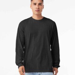 Canvas Unisex Heather CVC Long Sleeve T-Shirt