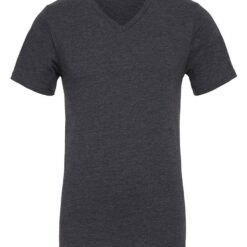 Canvas Unisex Heather CVC V Neck T-Shirt