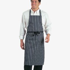 Dennys Stripe Bib Apron