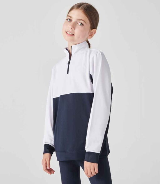 Finden and Hales Kids 1/4 Zip Tracksuit Top