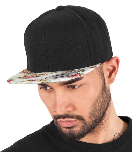 Flexfit Floral Snapback Cap