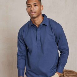 Front Row Pullover Drill Shirt