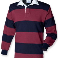 Front Row Sewn Stripe Rugby Shirt
