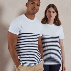 Front Row Unisex Breton Striped T-Shirt