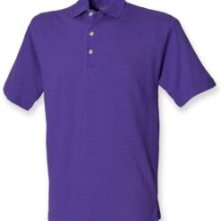 Henbury Classic Heavy Cotton Piqué Polo Shirt