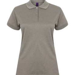 Henbury Ladies Coolplus® Wicking Piqué Polo Shirt