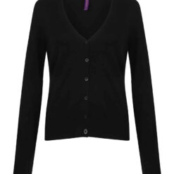 Henbury Ladies Lightweight V Neck Cardigan