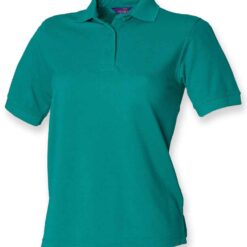 Henbury Ladies Poly/Cotton Piqué Polo Shirt