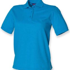 Henbury Ladies Poly/Cotton Piqué Polo Shirt