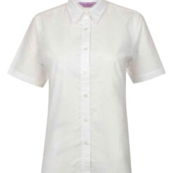 Henbury Ladies Short Sleeve Classic Oxford Shirt