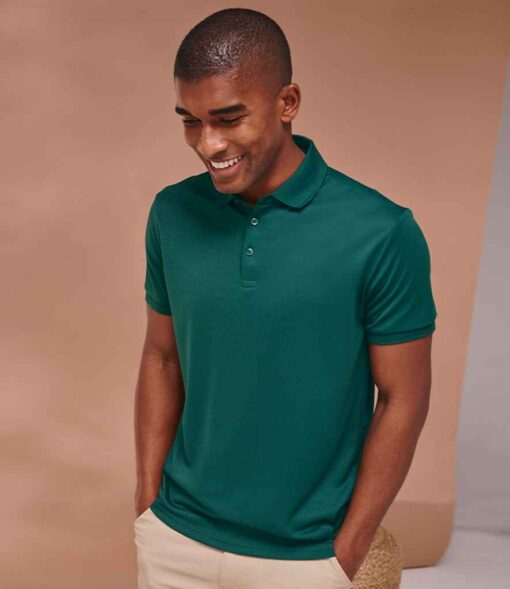 Henbury Recycled Polyester Piqué Polo Shirt