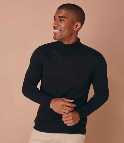 Henbury Roll Neck Sweater