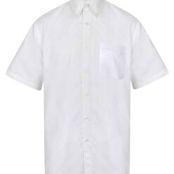 Henbury Short Sleeve Classic Oxford Shirt