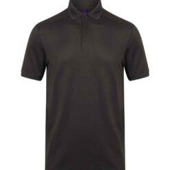 Henbury Slim Fit Stretch Microfine Piqué Polo Shirt