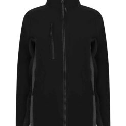 Henbury Unisex Contrast Soft Shell Jacket