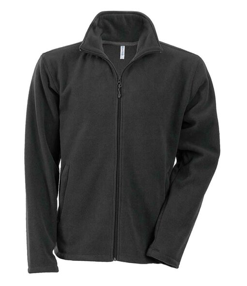 Kariban Falco Micro Fleece Jacket - Dark Grey, 3XL