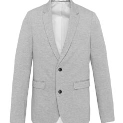 Kariban Knitted Blazer - Light Grey Heather, 60=50
