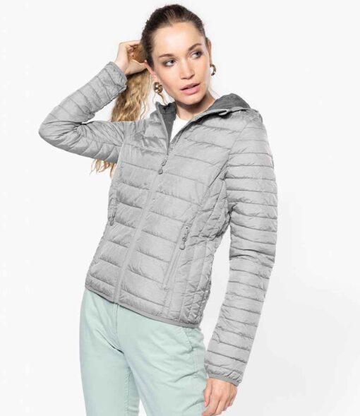 Kariban Ladies Lightweight Hooded Padded Jacket