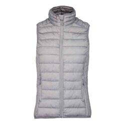 Kariban Ladies Lightweight Padded Bodywarmer - Marl Silver, XXL