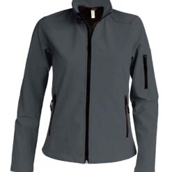 Kariban Ladies Soft Shell Jacket - Titanium, XXL