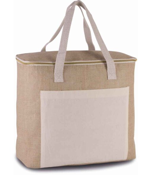 Kimood Large Jute Cool Bag