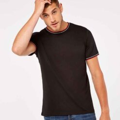 Kustom Kit Fashion Fit Tipped T-Shirt