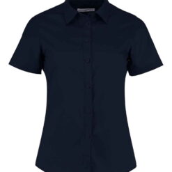 Kustom Kit Ladies Short Sleeve Tailored Poplin Shirt