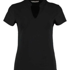 Kustom Kit Ladies V Neck Corporate Top - Black, 20/22