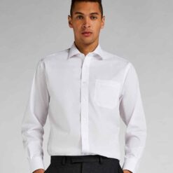 Kustom Kit Premium Long Sleeve Classic Fit Non-Iron Shirt