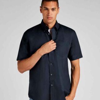 Kustom Kit Short Sleeve Classic Fit Workwear Oxford Shirt