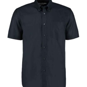 Kustom Kit Short Sleeve Classic Fit Workwear Oxford Shirt