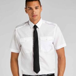 Kustom Kit Short Sleeve Tailored Pilot Shirt