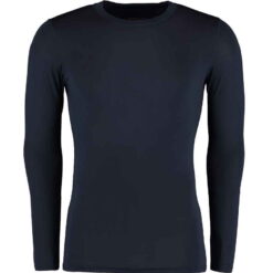 Kustom Kit Warmtex® Long Sleeve Base Layer - Navy, XXL