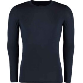 Kustom Kit Warmtex® Long Sleeve Base Layer - Navy, XXL