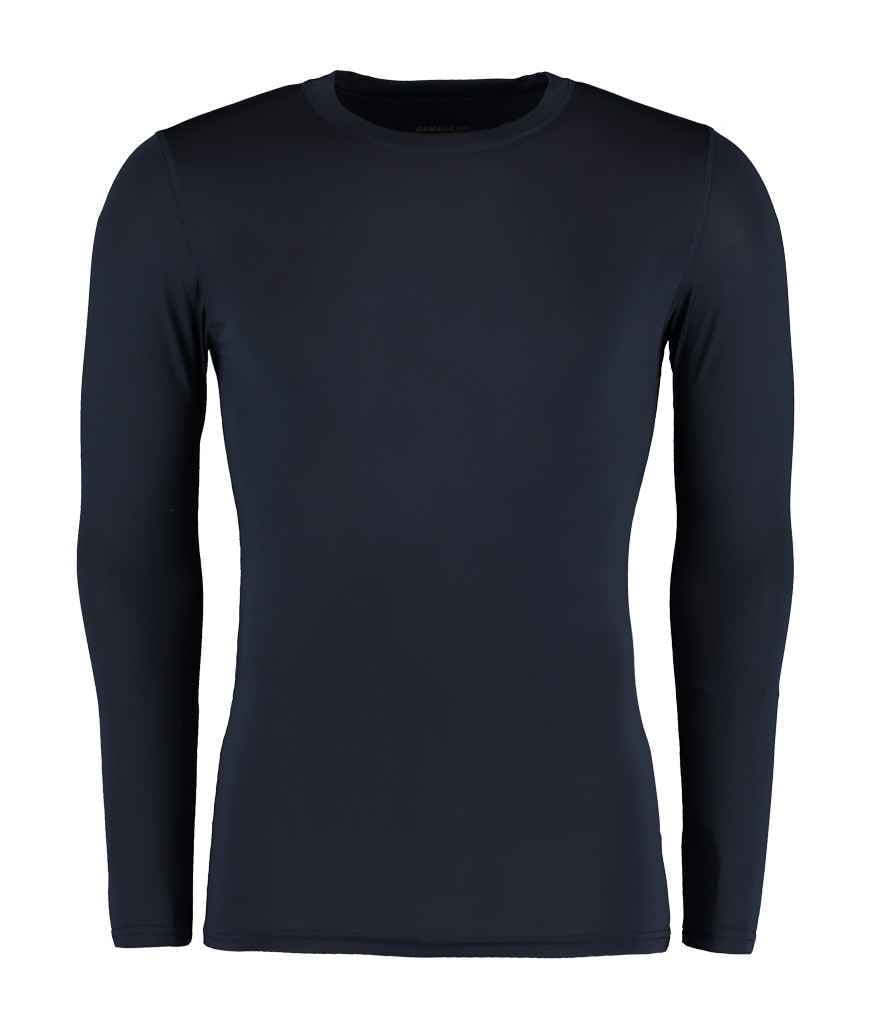 Kustom Kit Warmtex® Long Sleeve Base Layer - Navy, XXL