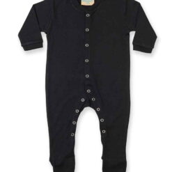 Larkwood Baby Sleepsuit - Black, 12-18