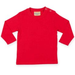 Larkwood Baby/Toddler Long Sleeve T-Shirt - Red, 3-4