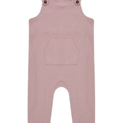 Larkwood Baby/Toddler Organic Cotton Dungarees - Soft Pink, 24-36