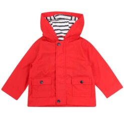 Larkwood Baby/Toddler Rain Jacket - Red, 3-4