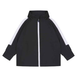 Larkwood Baby/Toddler Tracksuit Top - Black/White, 24-36
